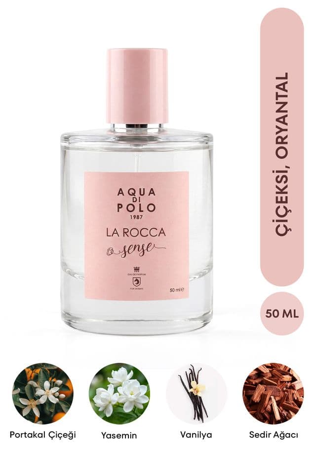 Aqua Di Polo 1987 La Rocca Sense EDP Kadın Parfüm 50 ml