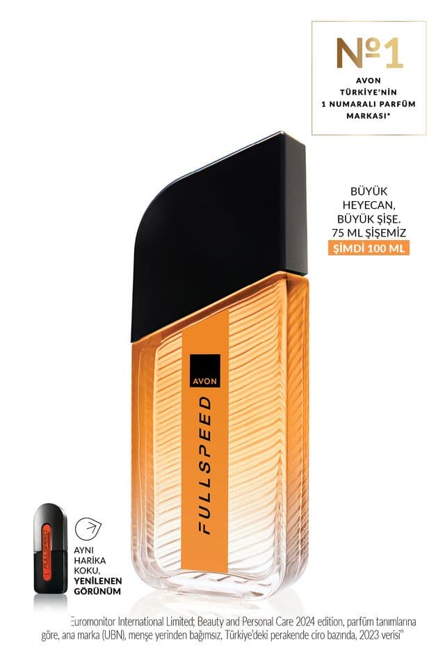 Avon Full Speed EDT Erkek Parfüm 100 ml