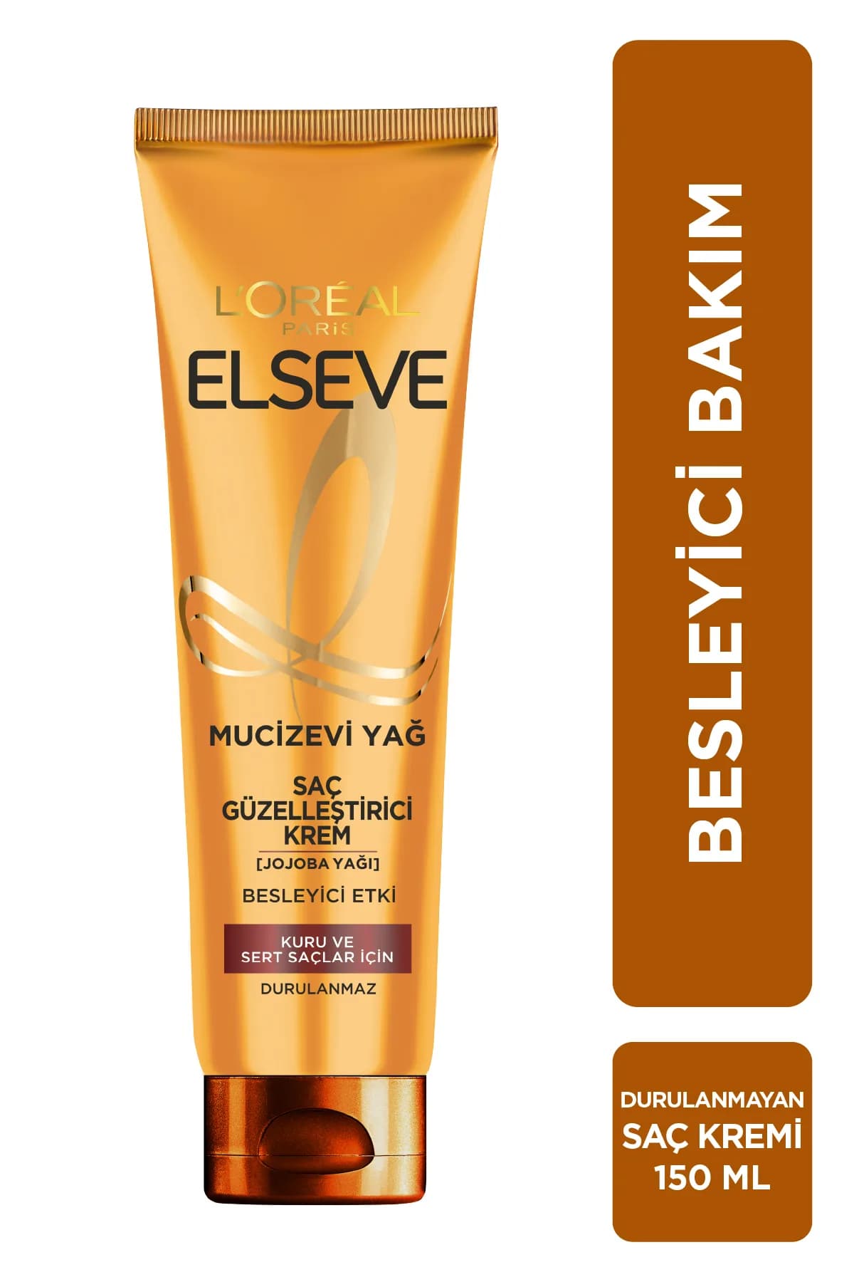 Elseve Mucizevi Yağ Kuru ve Sert Saçlar İçin Besleyici Krem 150 ml