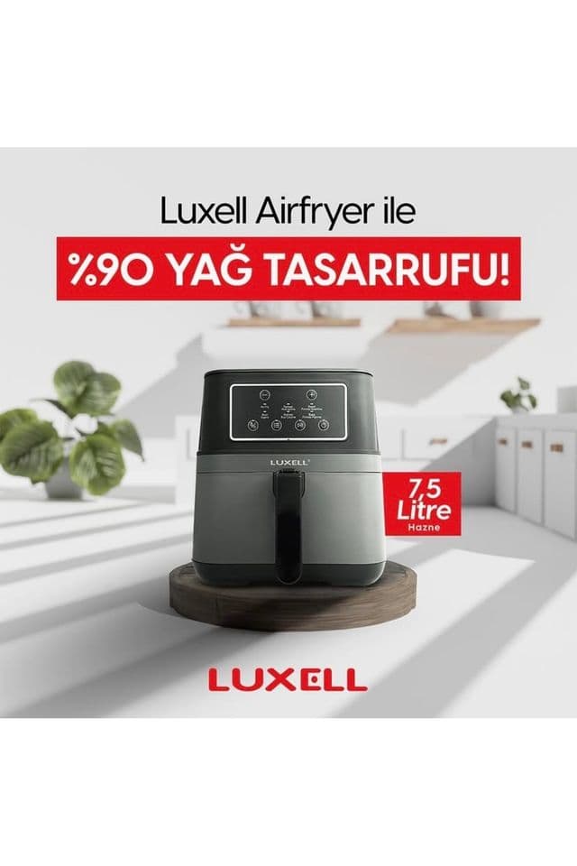 Luxell LXAF-01 Fast Fryer XXL 7,5 L Airfryer