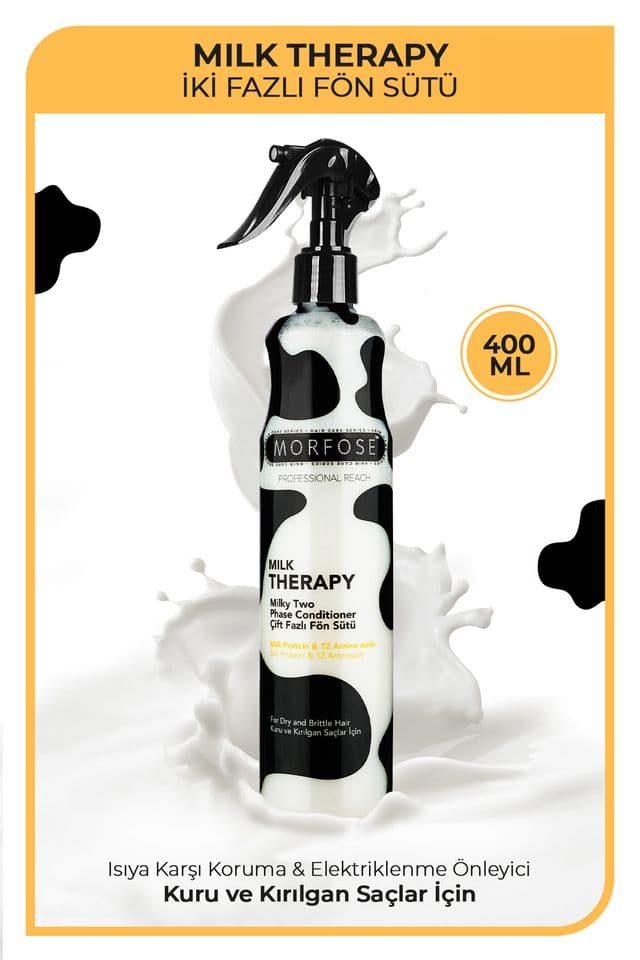 Morfose Milk Therapy Çift Fazlı Saç Bakım Suyu 400 ml