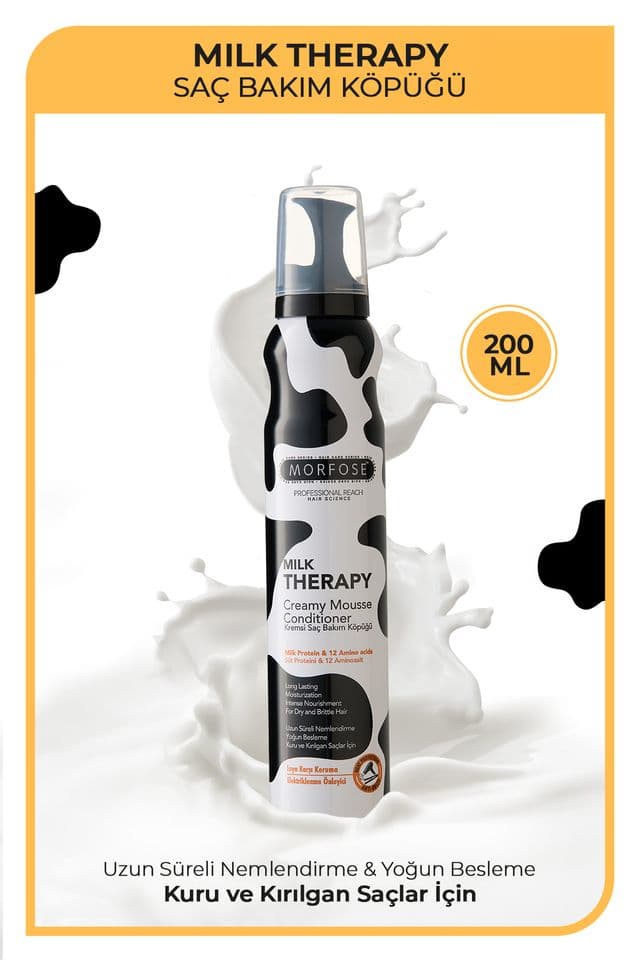 Morfose Milk Therapy Kremsi Saç Köpüğü 200 ml