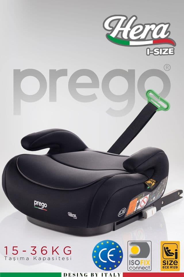 Prego Hera 15-36 kg Isofixli Oto Koltuğu Yükselticisi