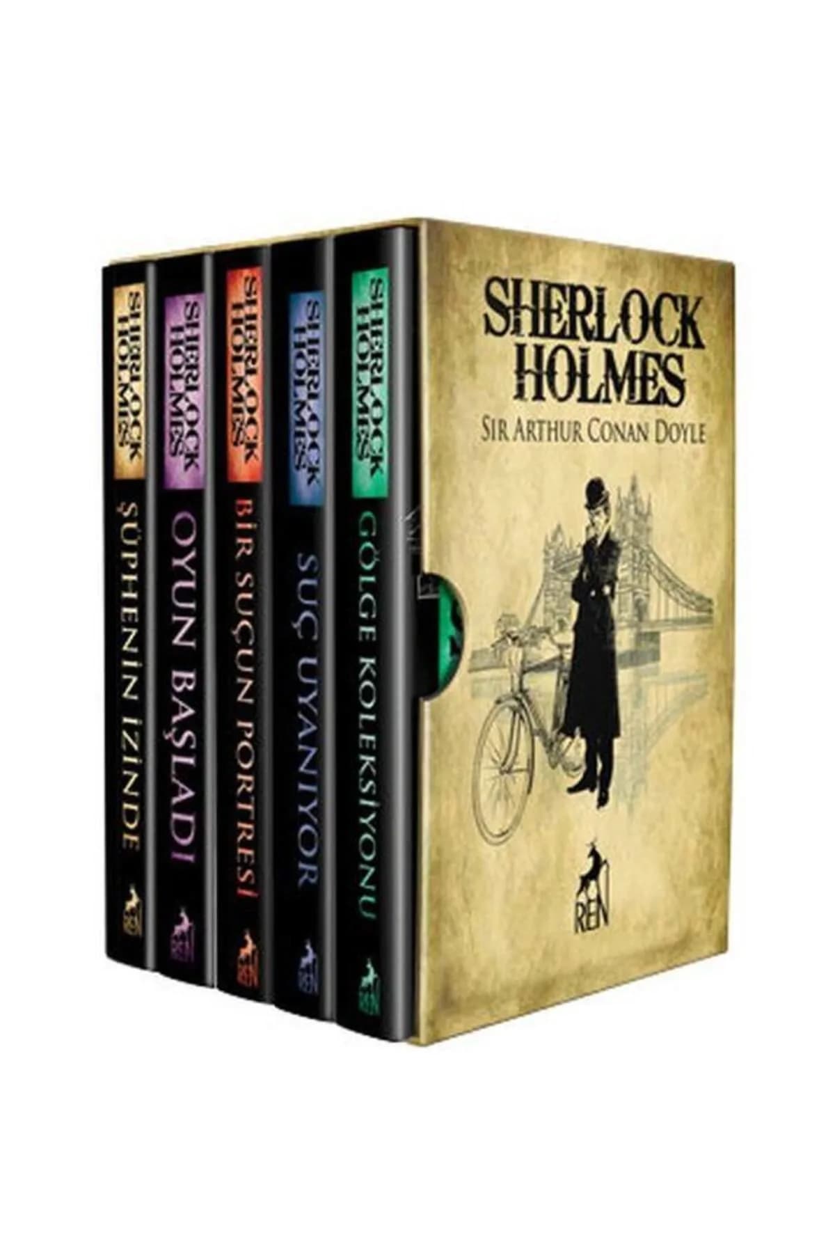 Sherlock Holmes Bütün Hikâyeler (5 Kitap, Kutulu) – Arthur Conan Doyle