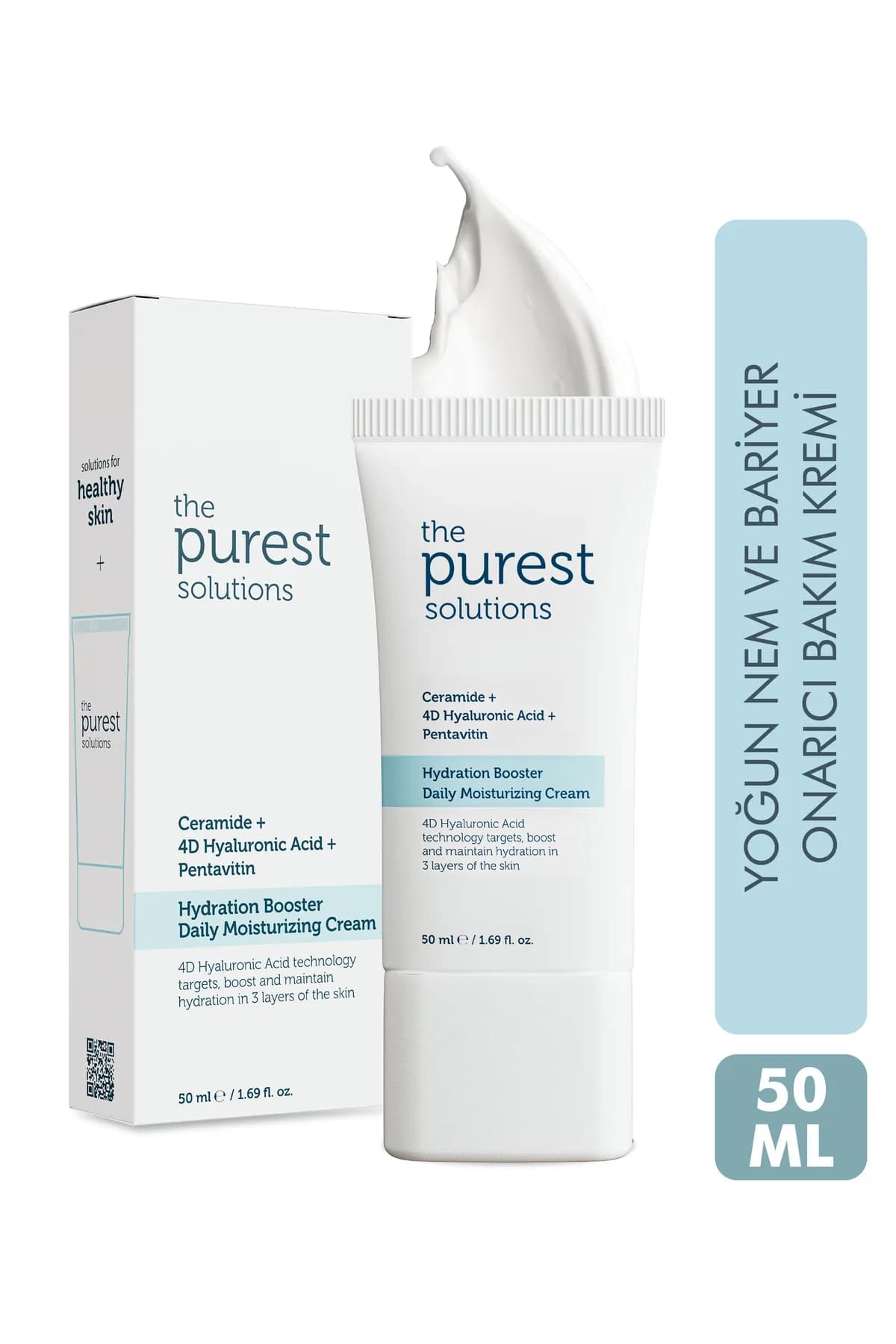 The Purest Solutions 24 Saat Etkili Yoğun Nemlendirici Krem 50 ml