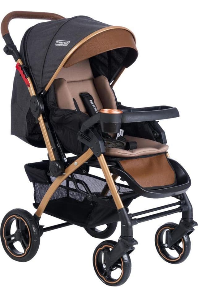 Tommybaby Tornado Plus Gold Alüminyum Çift Yönlü Bebek Arabası