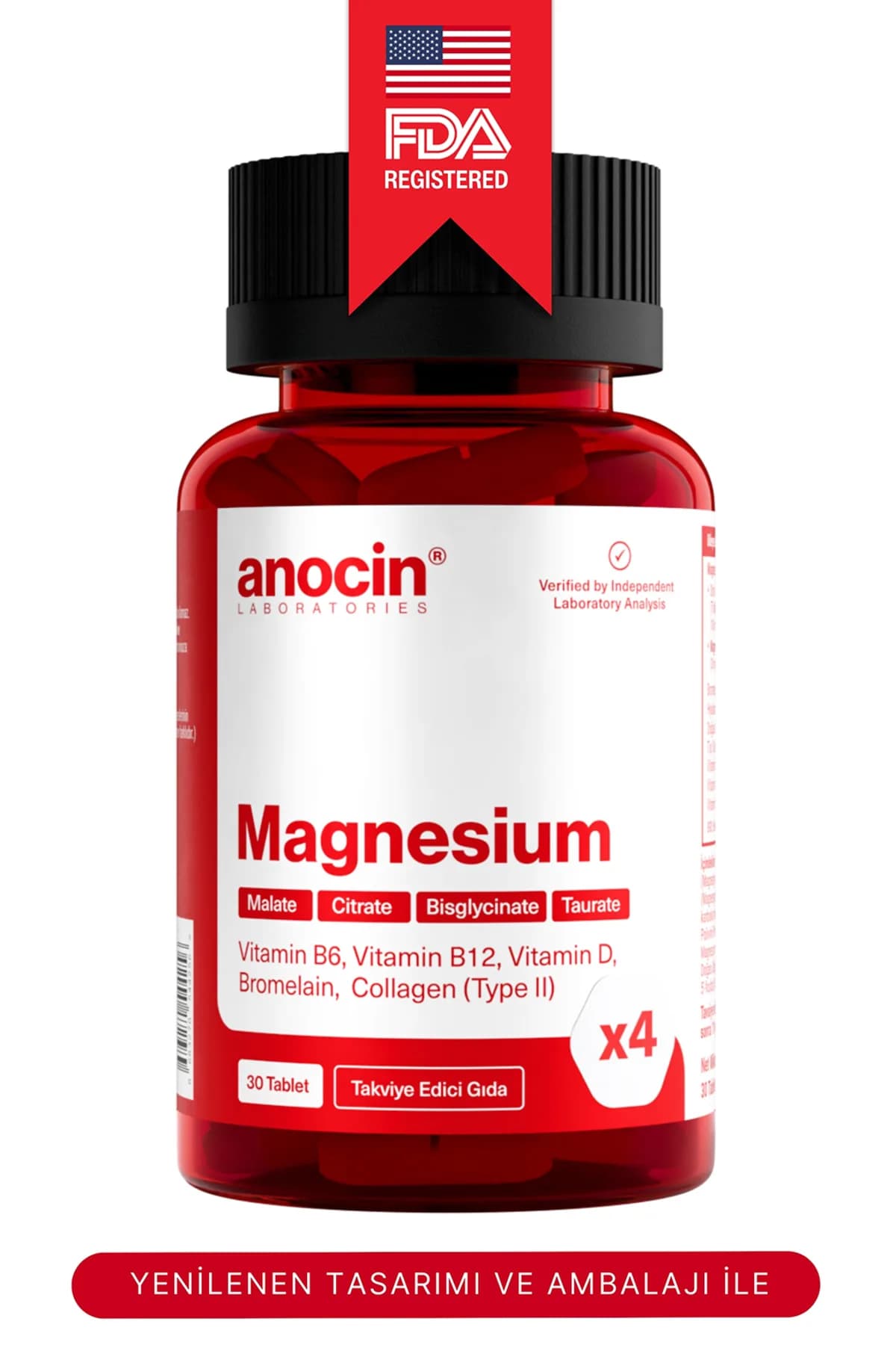 Anocin Magnezyum X4 Complex