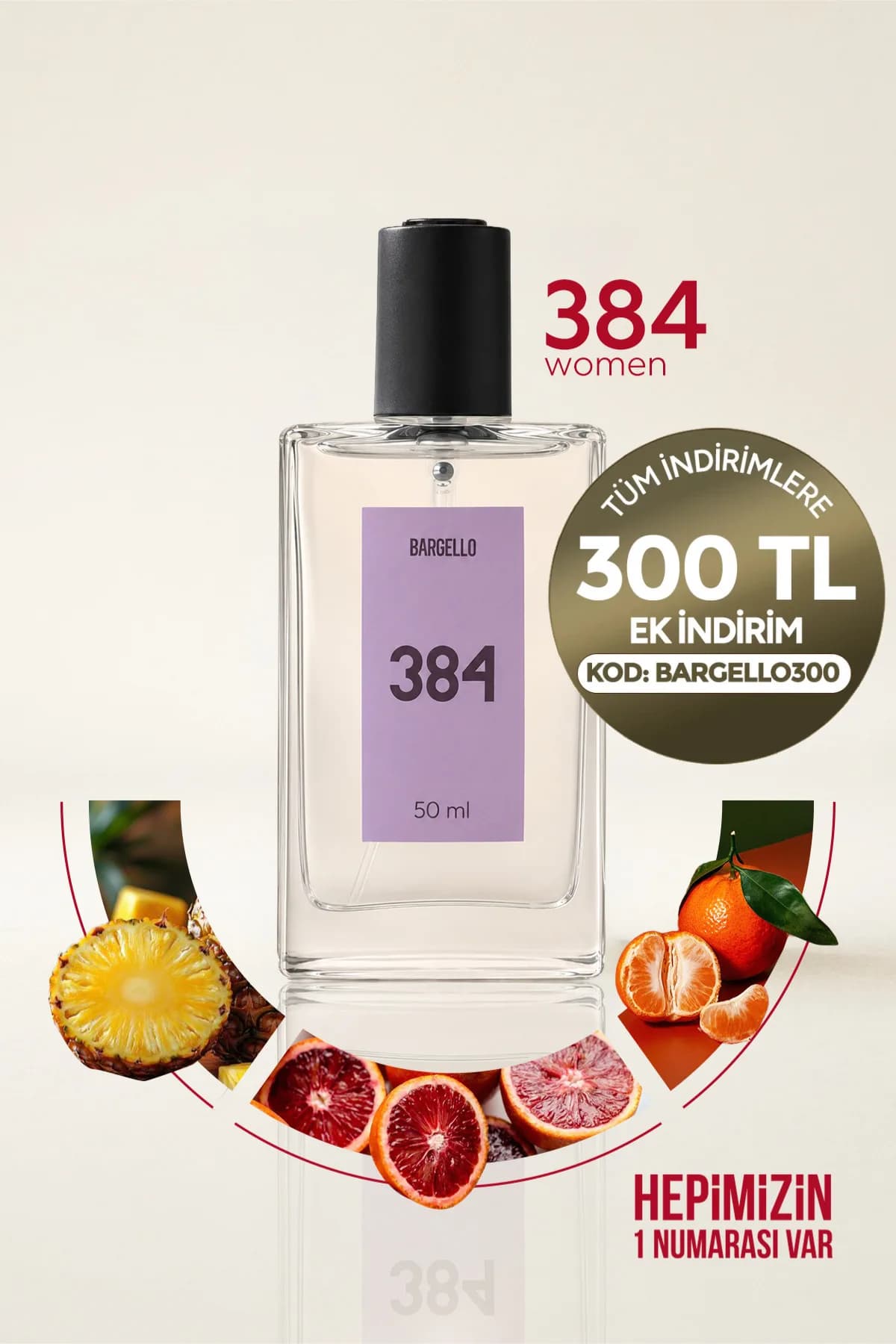 Bargello 384 Floral EDP Kadın Parfüm 50 ml