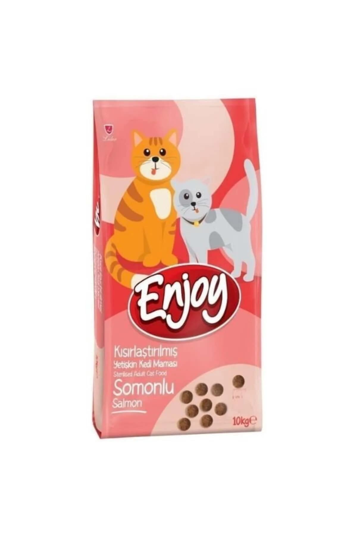 Enjoy Sterilised Somonlu Kısırlaştırılmış Kedi Maması 10 kg
