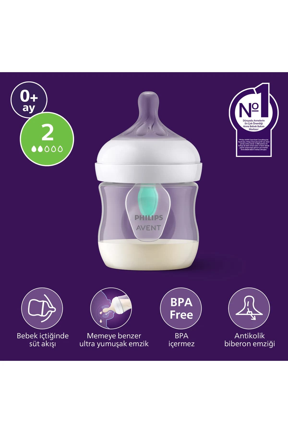 Philips Avent Anti-kolik Biberon 125 ml