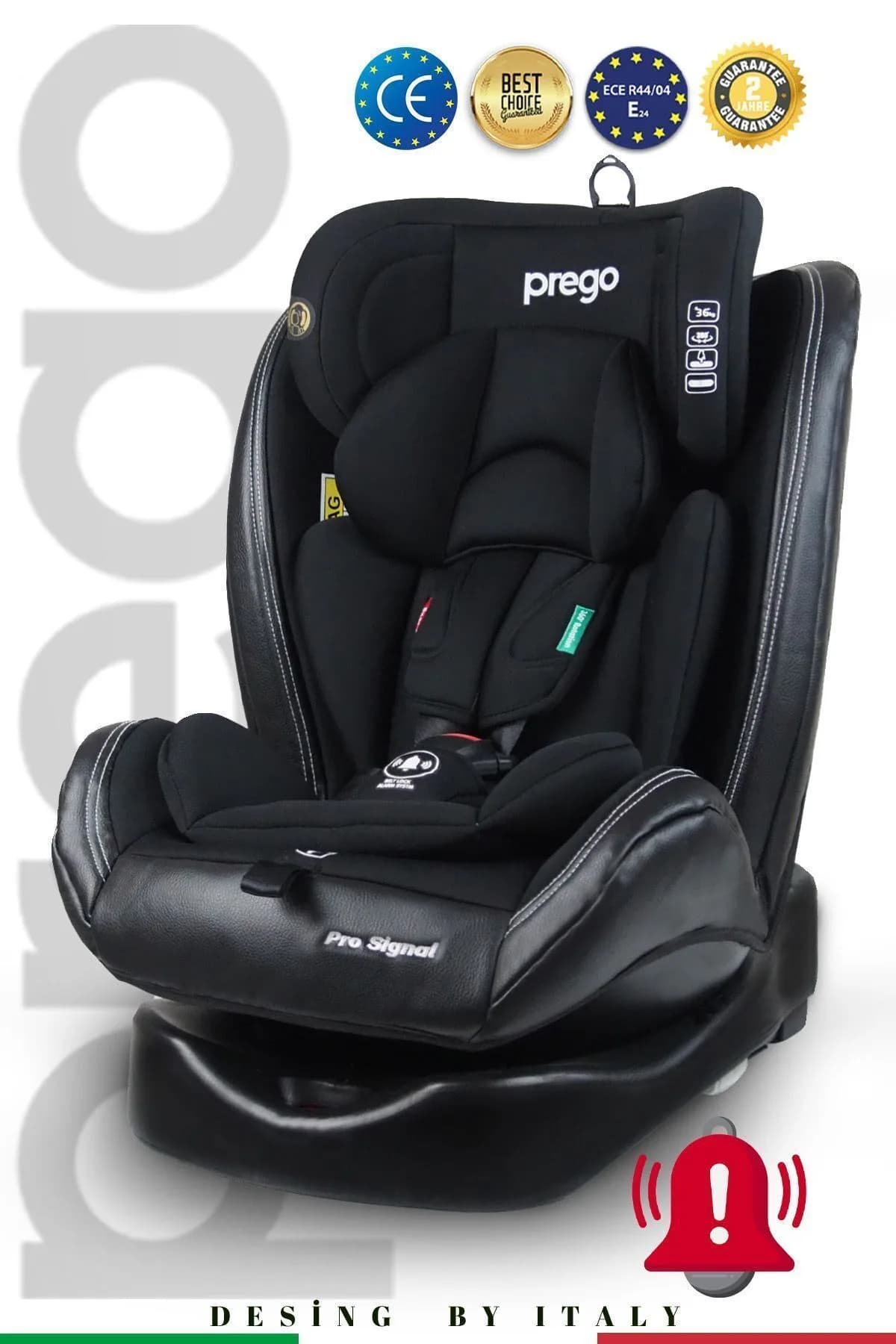 Prego Profix Pro Signal 360° 0-36 kg Isofixli Oto Koltuğu