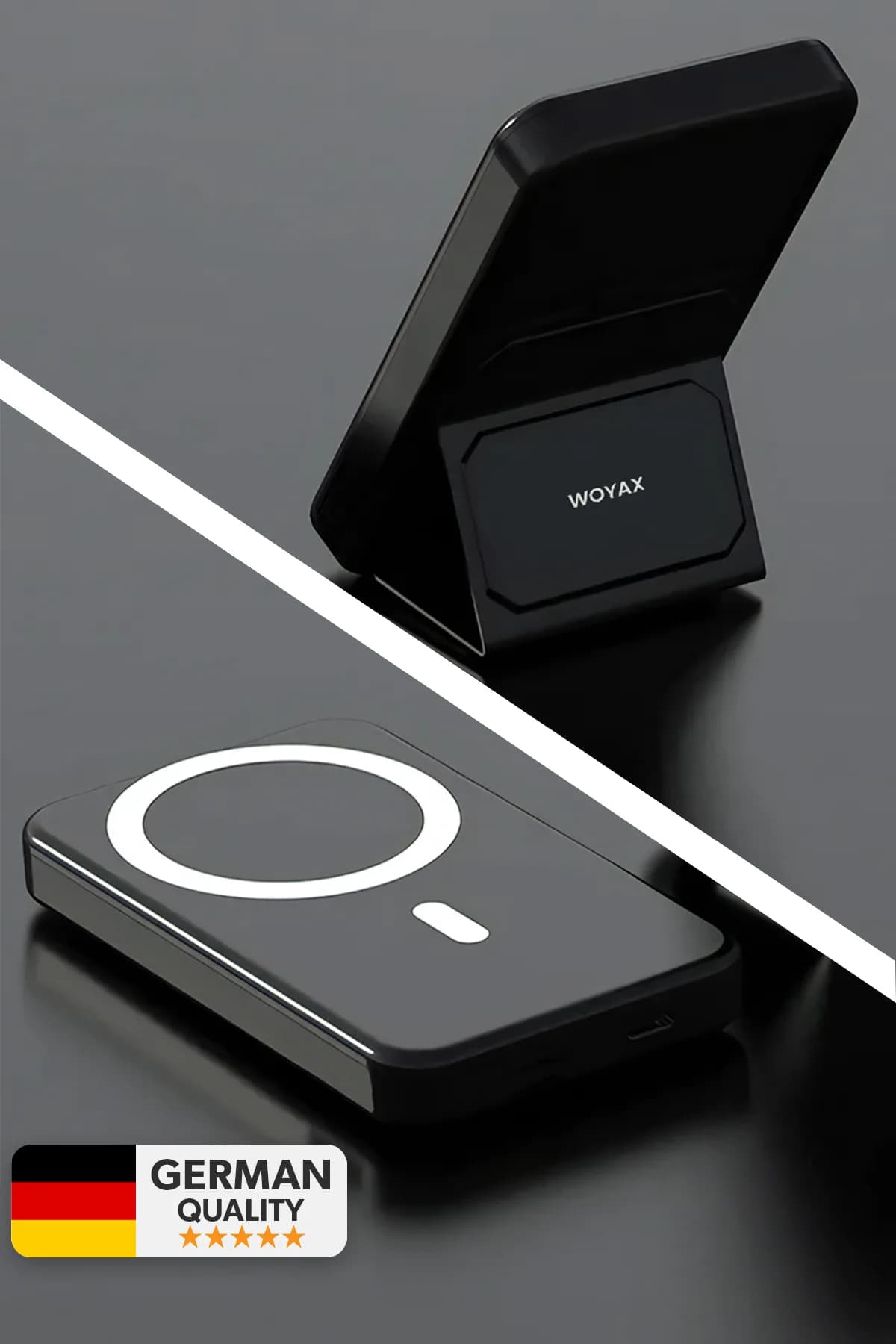 Woyax MagSafe Standlı 10000 mAh Manyetik Powerbank