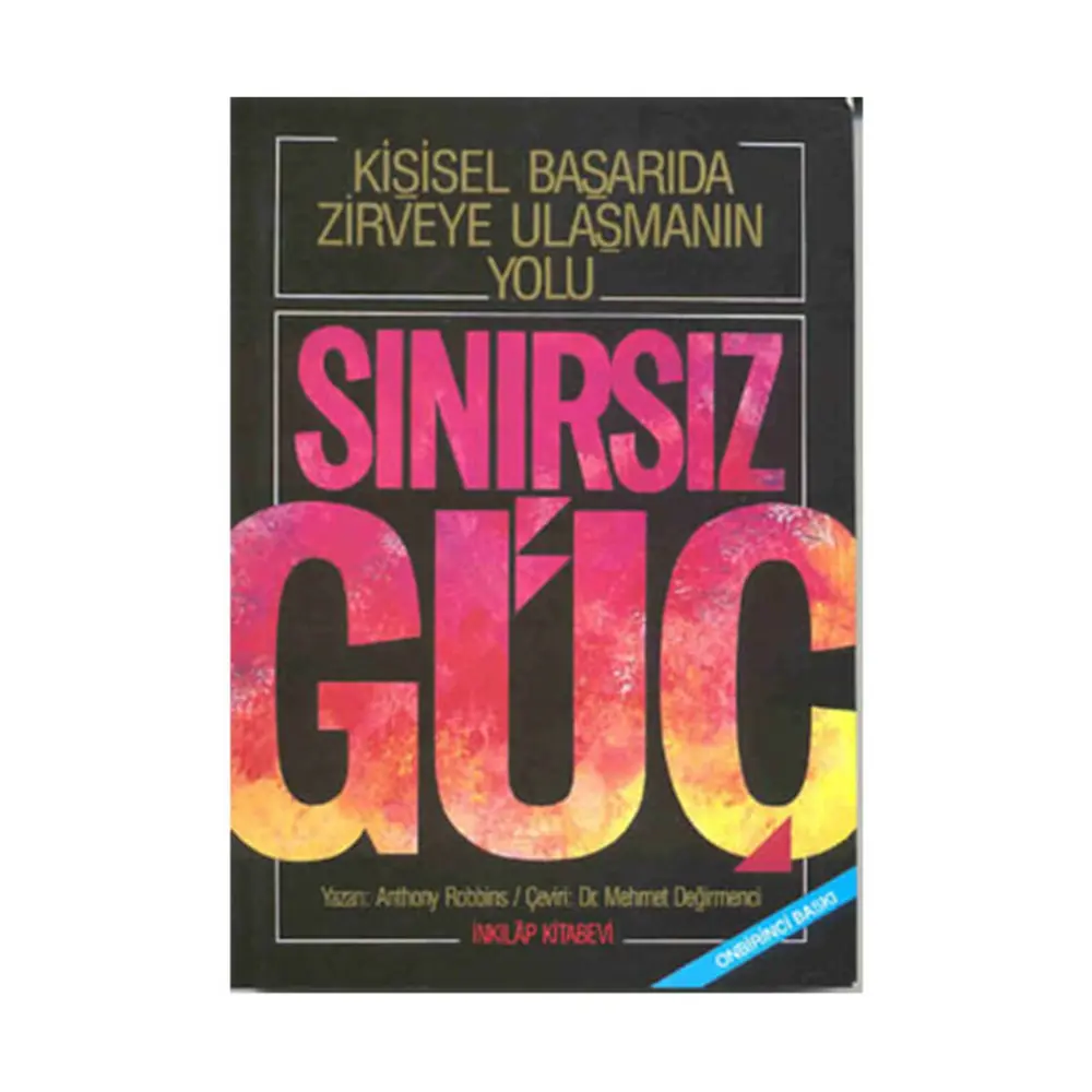 "Sınırsız Güç" - Anthony Robbins  görseli